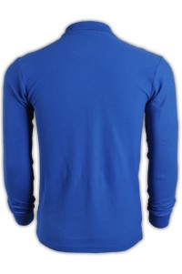 SKLPS011 pure color plain colour bright blue 094 long sleeved men' s Polo shirt 1AD01 online ordering supply long sleeved DIY design polo-shirts cotton 100% breathable polo made in Hk Hong Kong company supplier price front view SKLPS011 pure color plain colour bright blue 094 long sleeved men' s Polo shirt 1AD01 online ordering supply long sleeved DIY design polo-shirts cotton 100% breathable polo made in Hk Hong Kong company supplier price front view